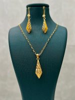 نیم ست طلا 18 عیار توری کد 601