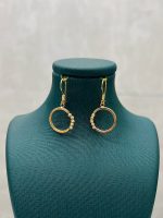 گوشواره طلا 18 عیار گل کد 708