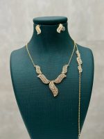 نیم ست طلا 18 عیار رویال کد 604